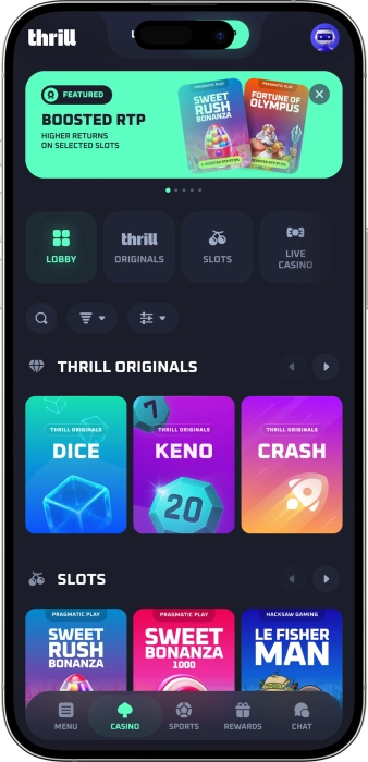 Thrill Casino App